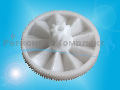 Шестерня мясорубки Braun 7000898, большая белая (h1056) !